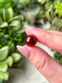 High Quality Hessonite Mini Garnet Sphere - #8