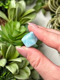 Mini Larimar Cube - #20