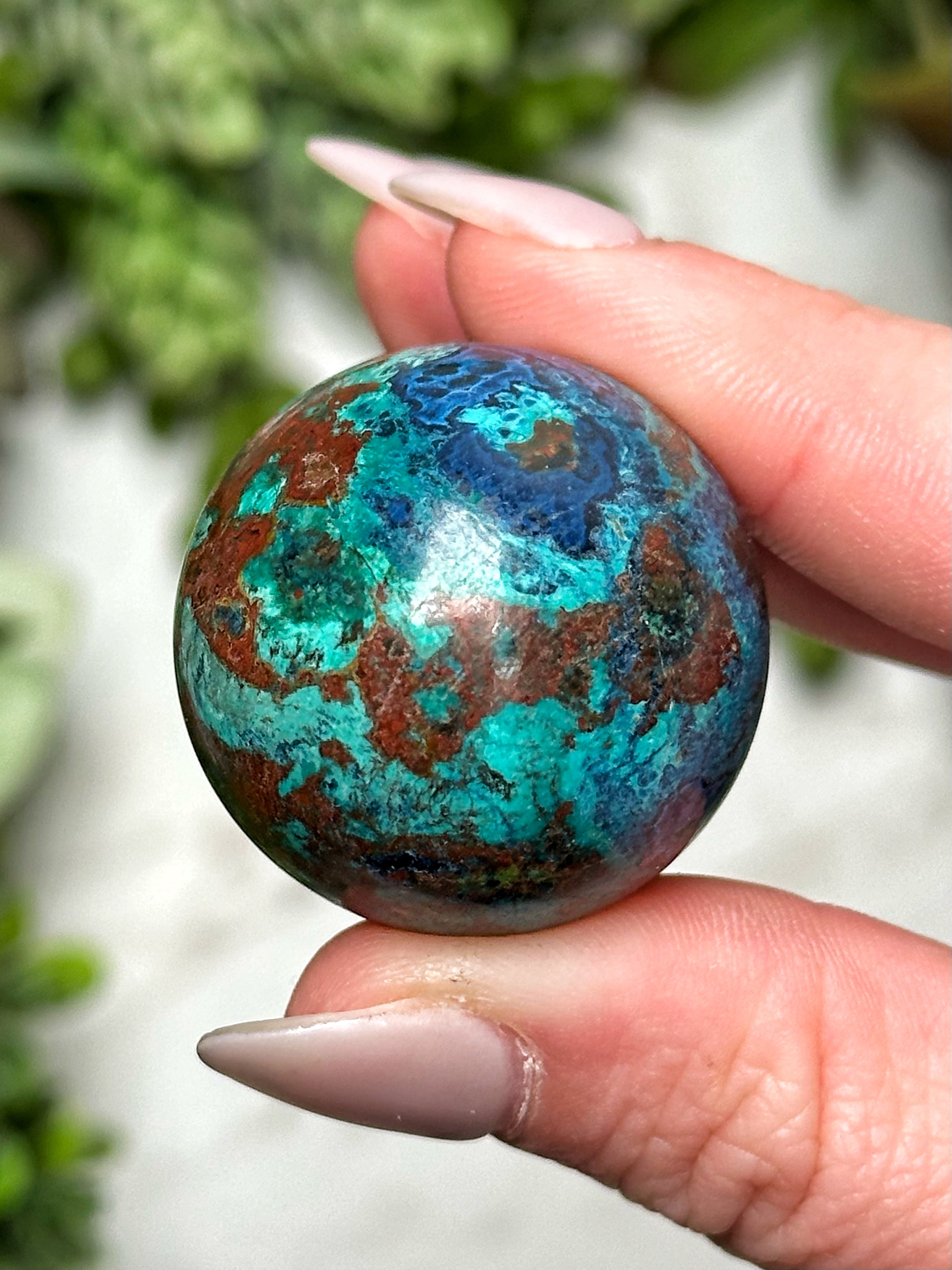 Shattuckite Sphere - #3