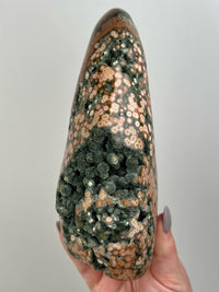 Druzy Ocean Jasper Freeform - #1