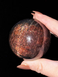 Iolite with Sunstone Sphere - #10