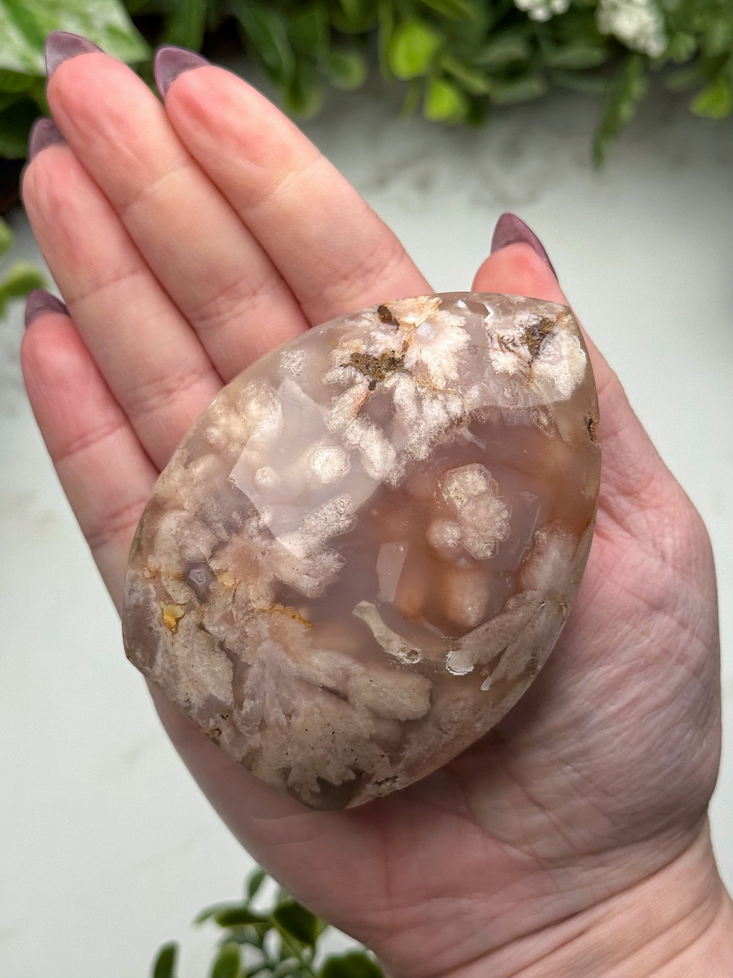 Flower Agate Freeform - #10