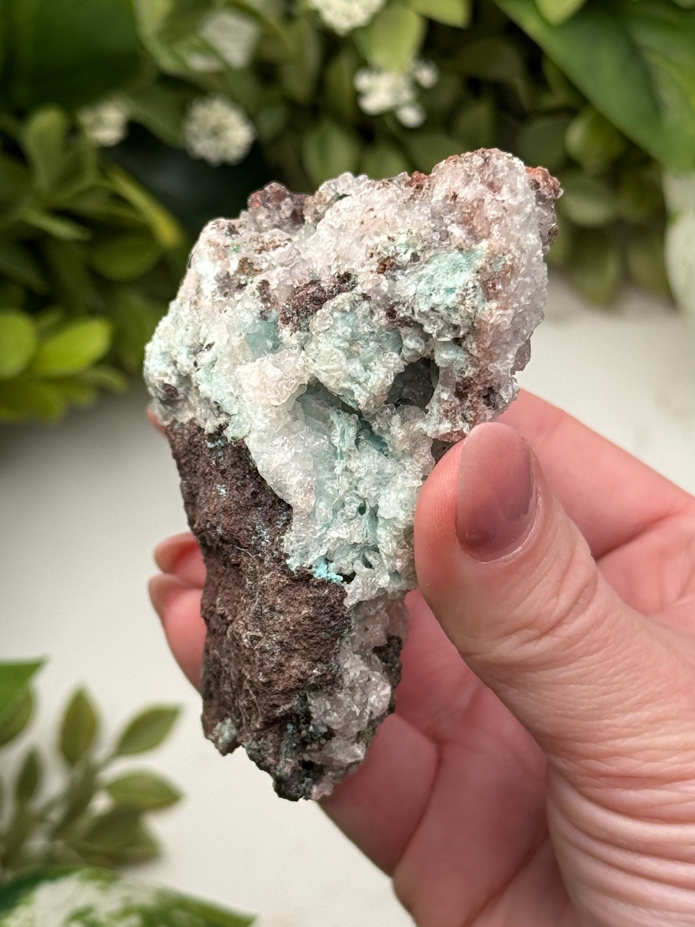 Raw Aurichalcite - #10