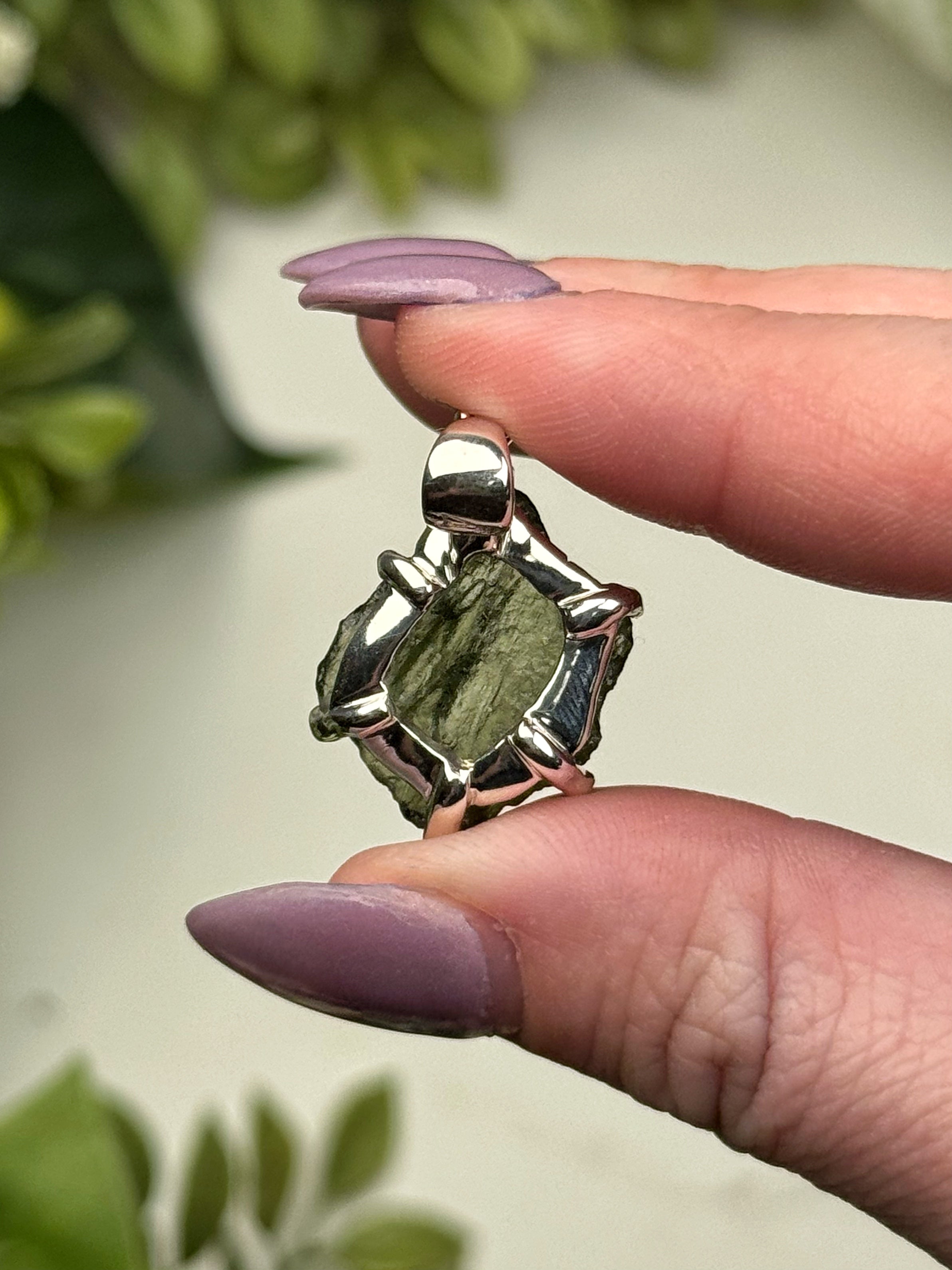 Moldavite Pendant - #19