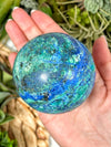 Azurite Malachite Sphere - #1