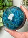 Blue Apatite Sphere - #7