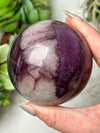 Gem Lepidolite Sphere - #6