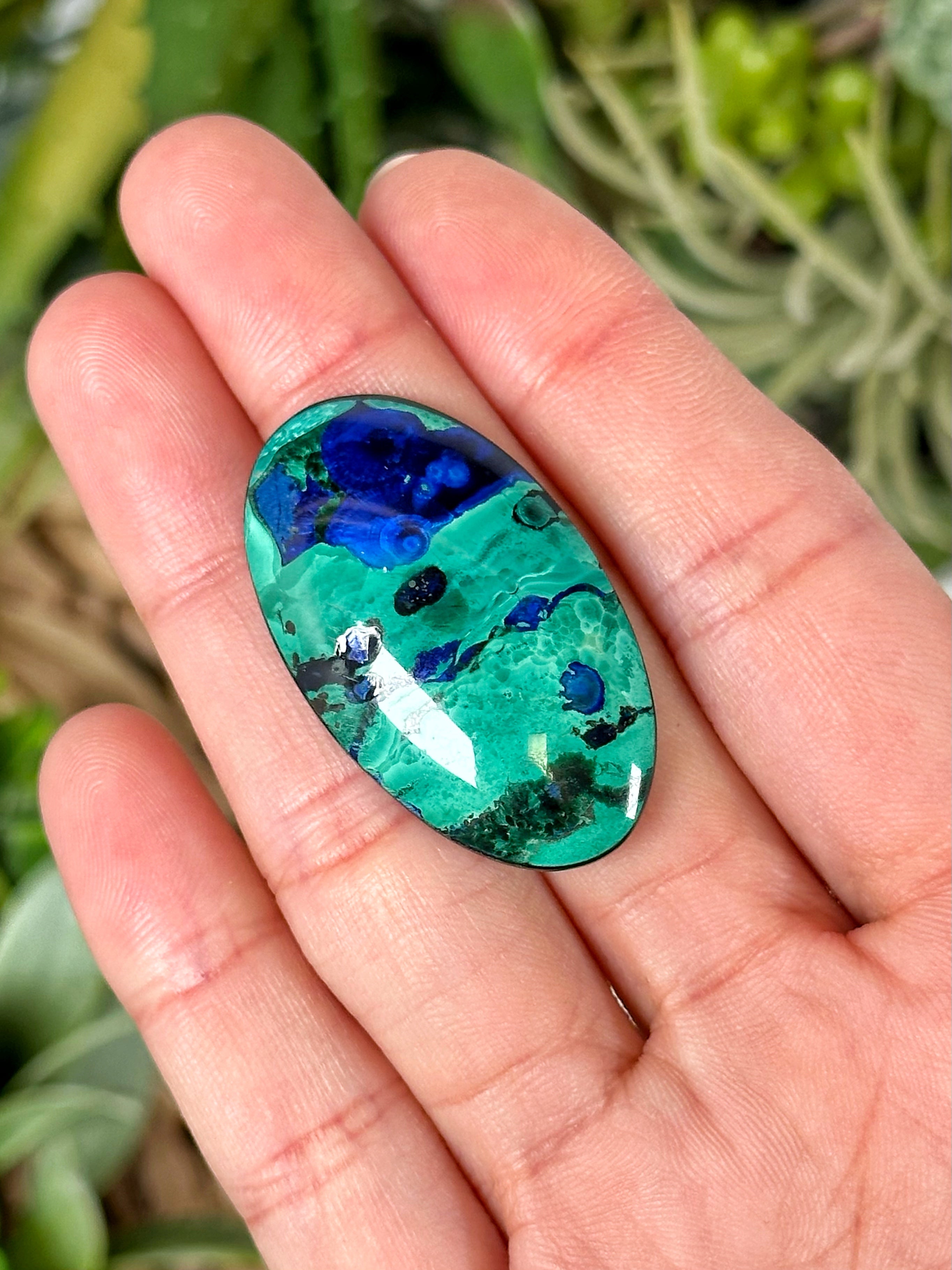 Beautiful Azurite hotsell Malachite Cabochon 100%Natural Azurite Malachite Gemstone Hand Polish Semi Precious Loose Stone For Jewelry. 49 Ct #2750