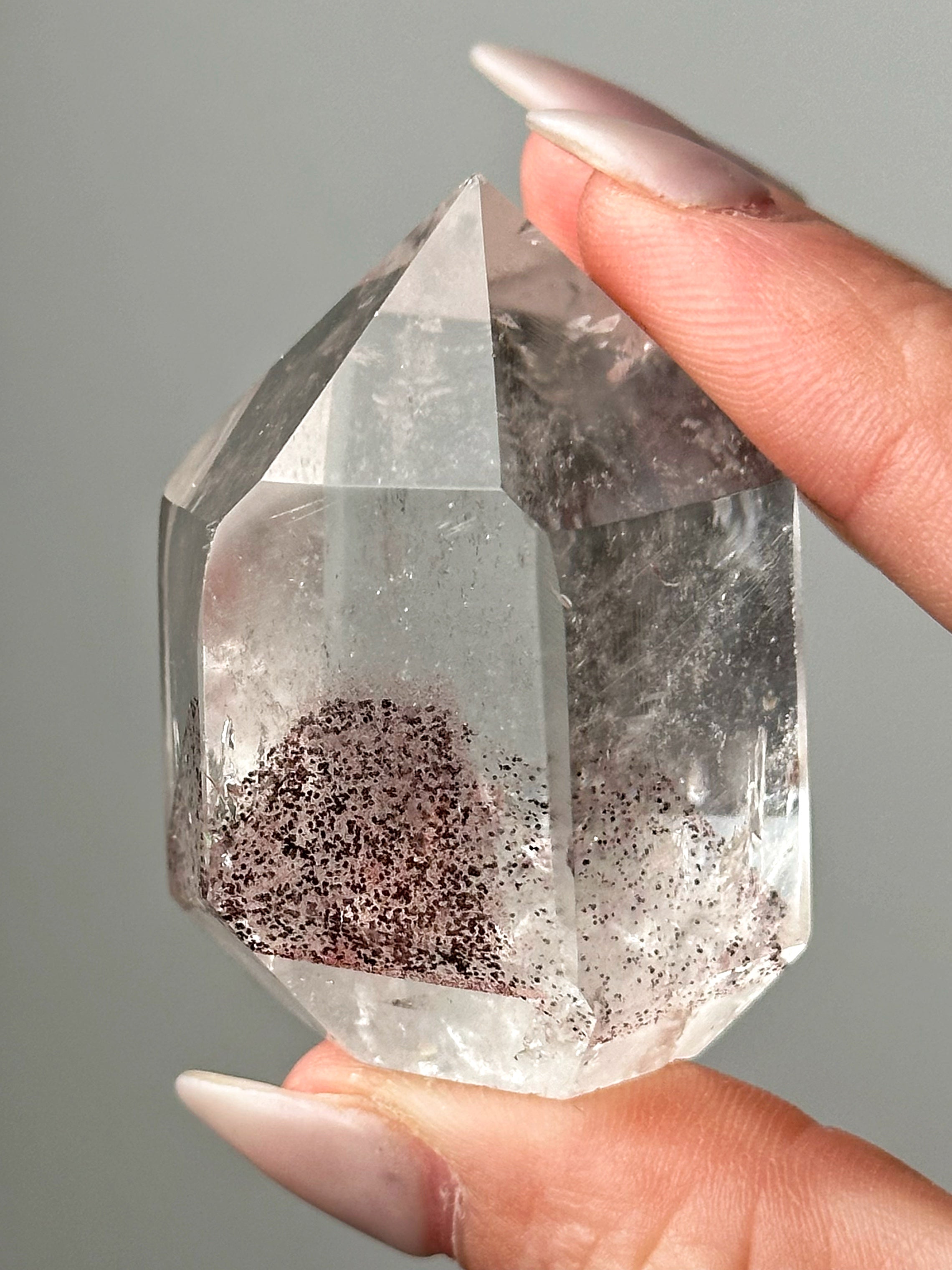 Polished Hematite in Quartz - #21