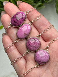 Cobaltoan Calcite Bracelets - Heart Chakra - No. 80
