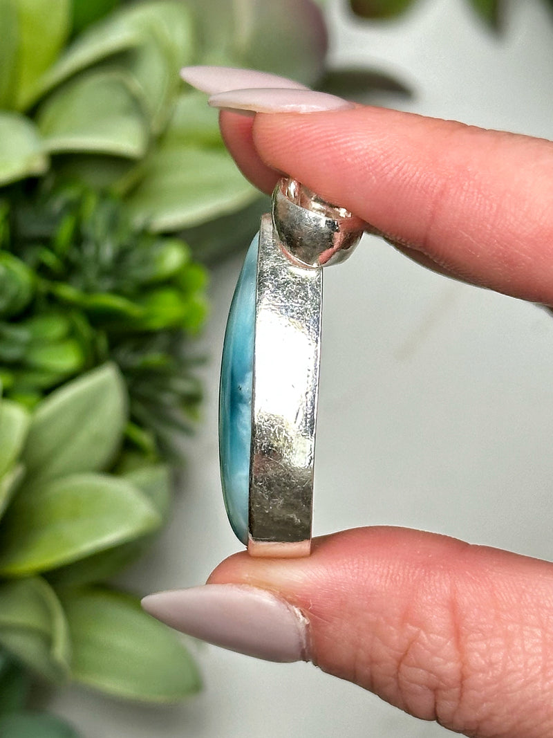 Larimar Pendant - #7