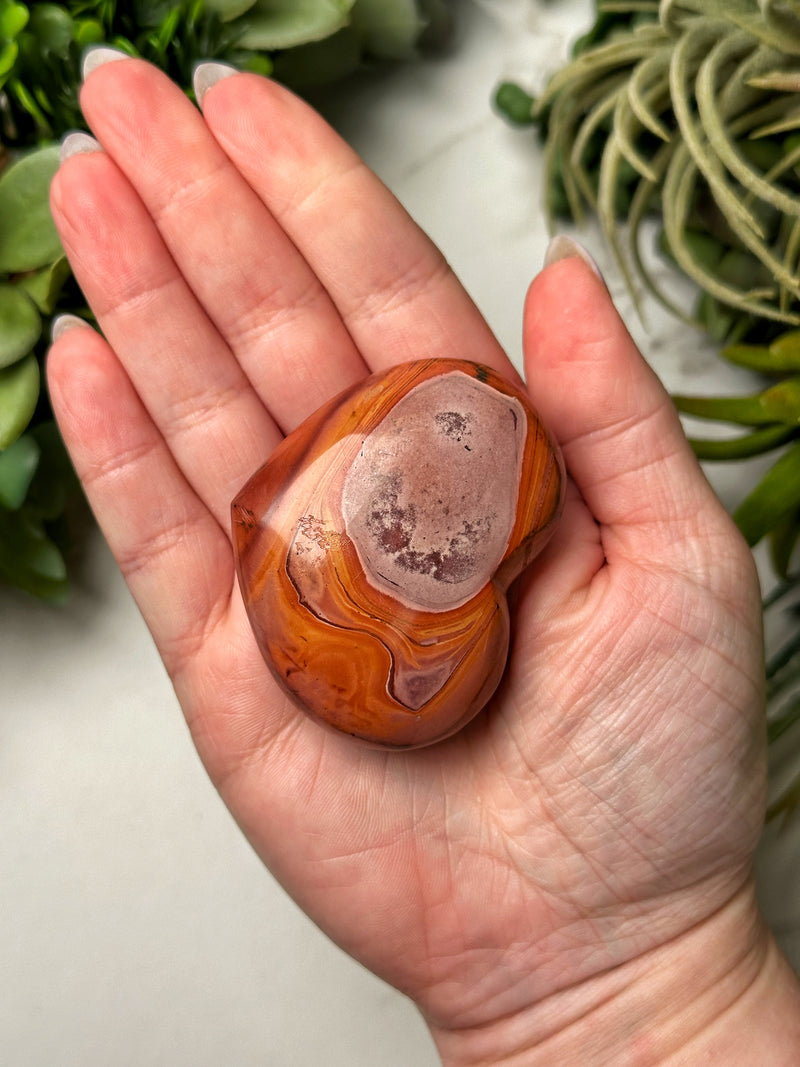 Polychrome Jasper Heart - #15