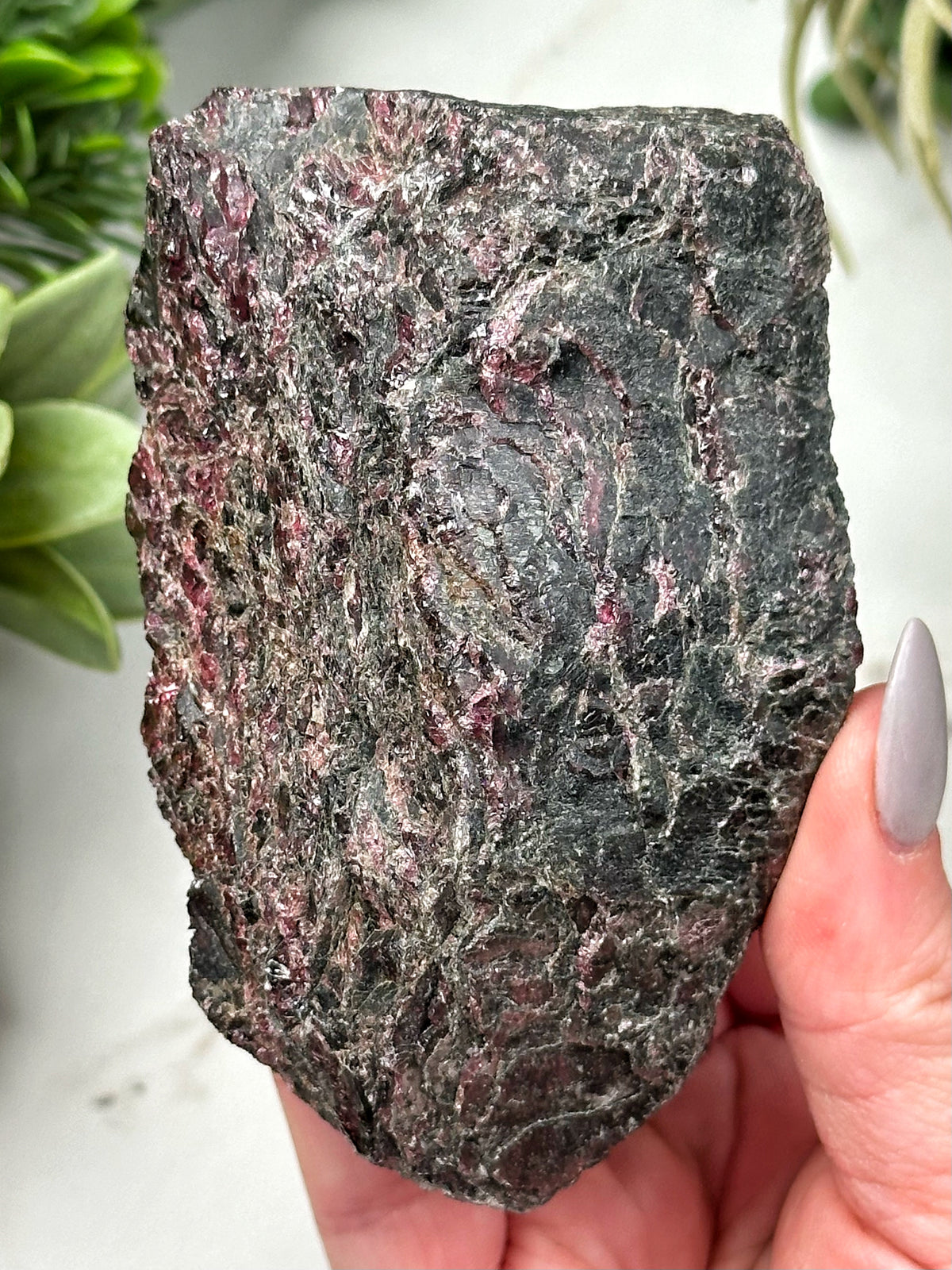 Raw Almandine Garnet - #12