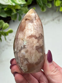 Flower Agate Freeform - #10