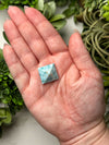Mini Larimar Pyramid - #11
