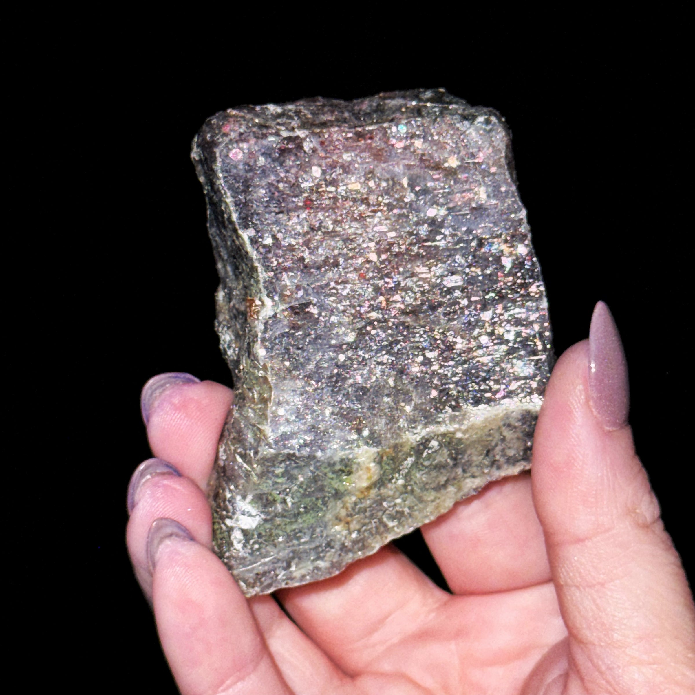 Iolite with Sunstone Slab - #11