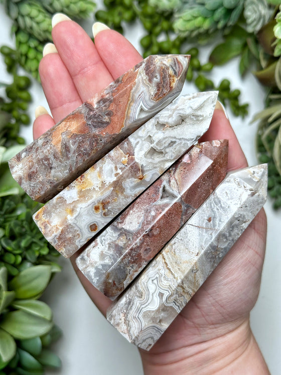 Crazy Lace Agate Points
