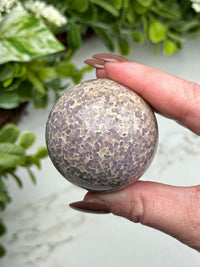 Grape Agate Sphere - #11