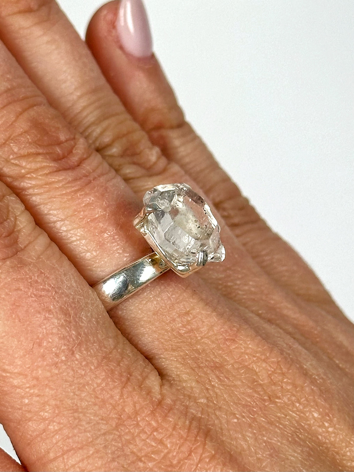 Herkimer Diamond Ring - #1