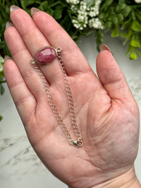 Rhodonite Bracelets - Heart Chakra - No. 69
