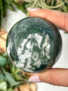 Moss Agate Sphere - #3