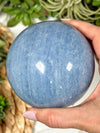 Blue Calcite Sphere - #2