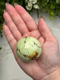 Chrysoprase Sphere - #10