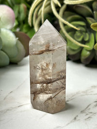 Dendritic Quartz Point - #12