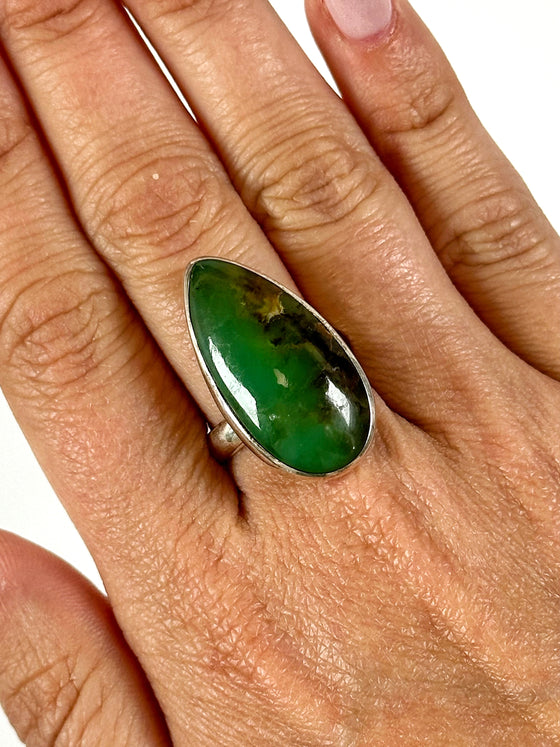 Chrysoprase Ring - #1