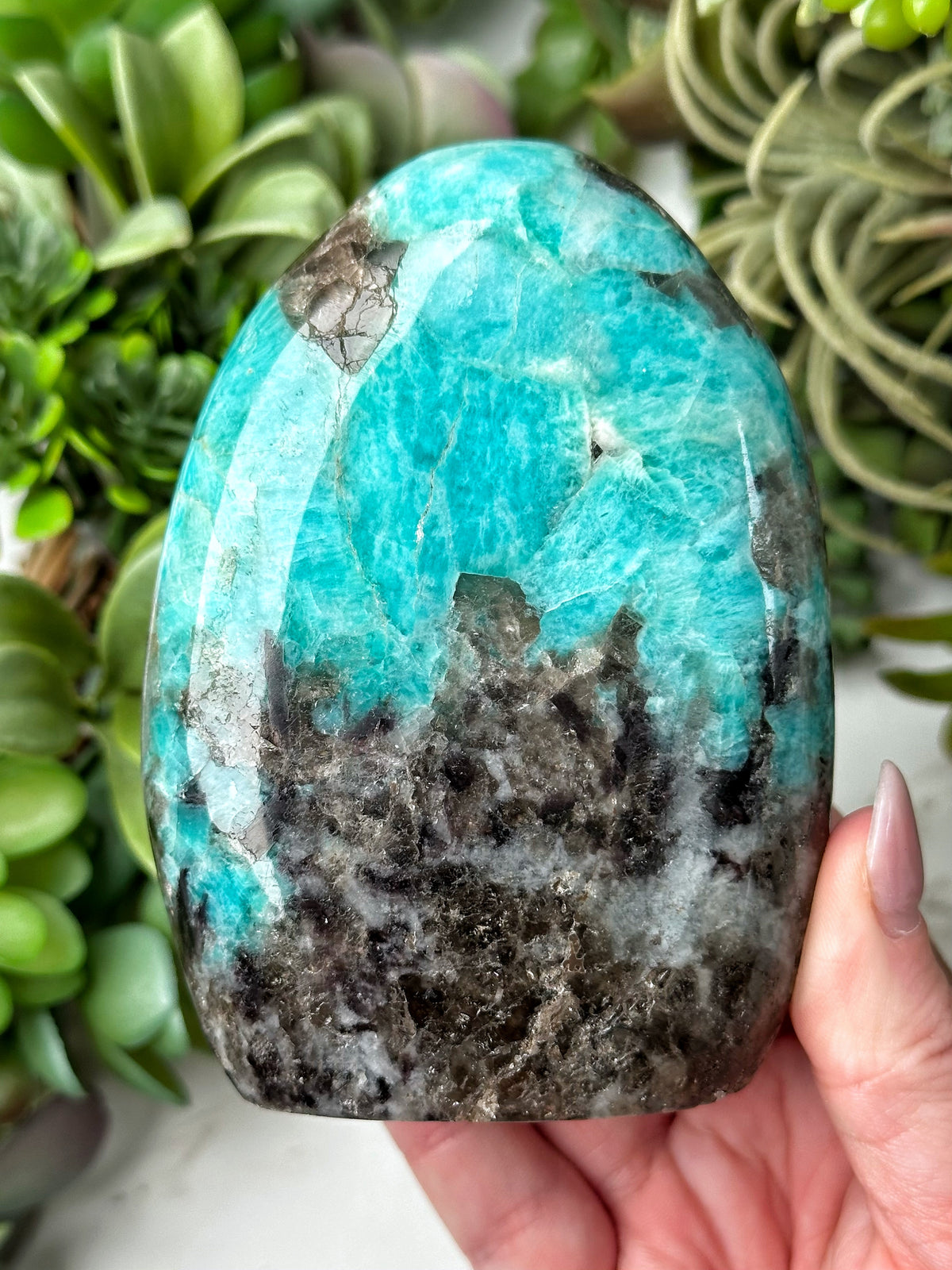 Smoky Amazonite Freeform - #11