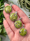 Atlantisite Pendants - Heart, Third-Eye & Crown Chakras - No. 52