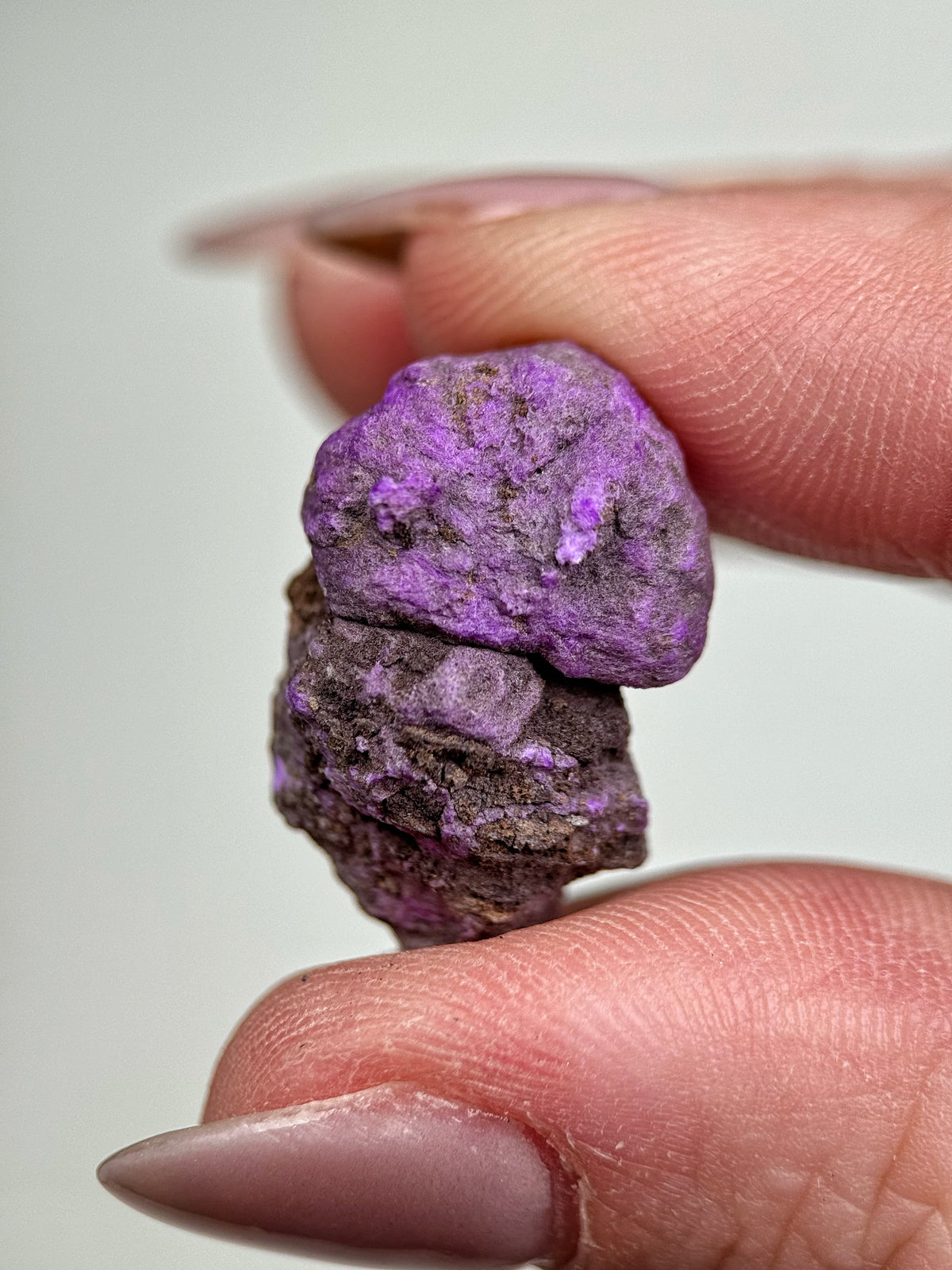 Fibrous Raw Sugilite - #7