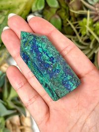 Azurite Malachite Point - #3