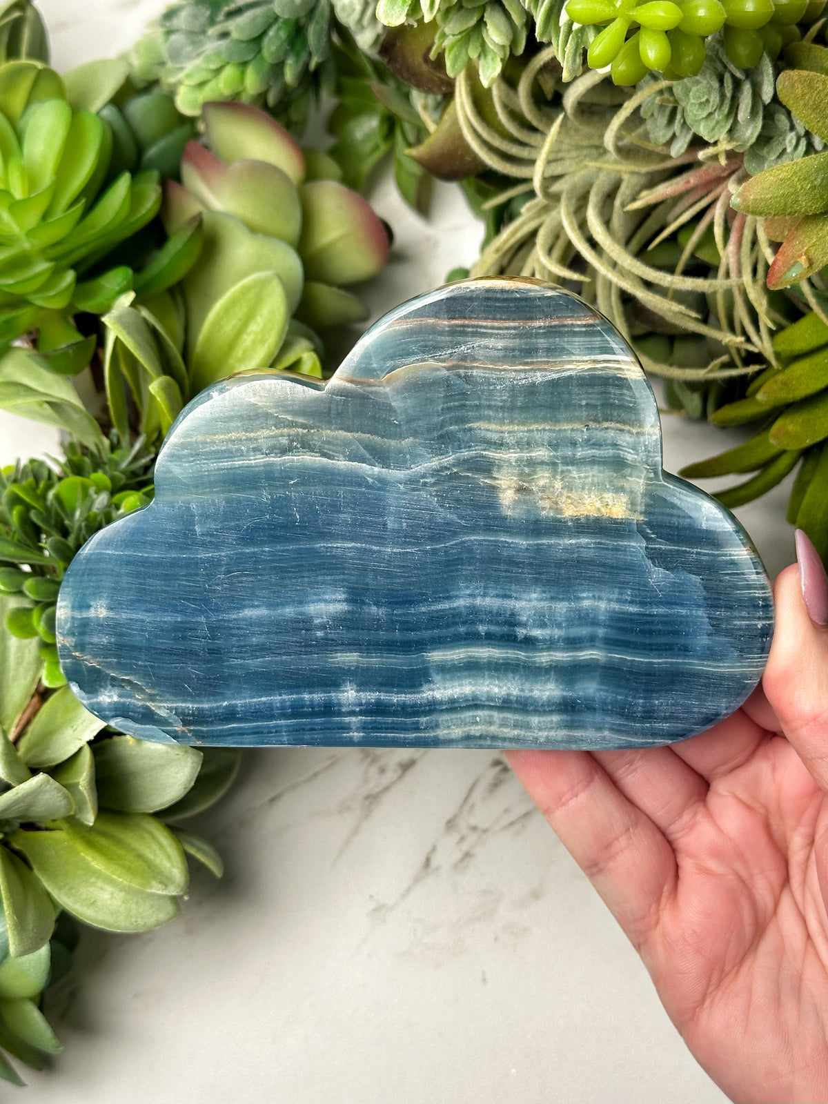 Blue Onyx Cloud - #7