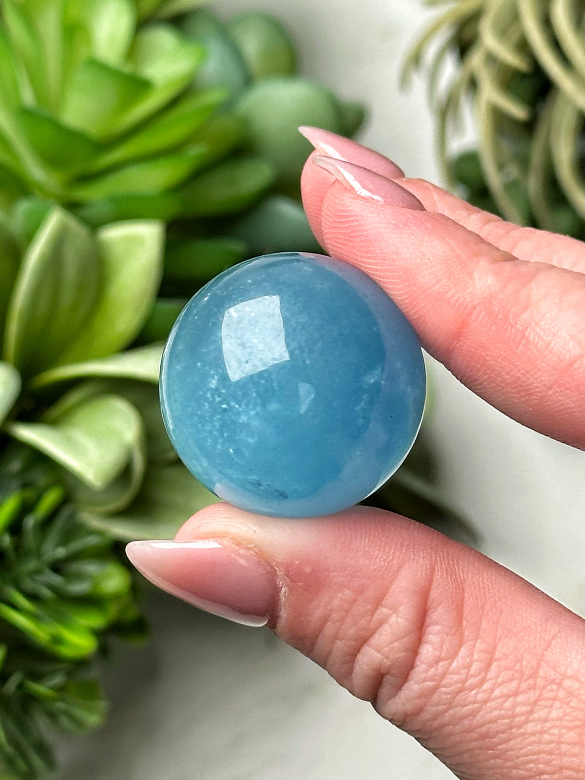 Aquamarine Sphere - #8