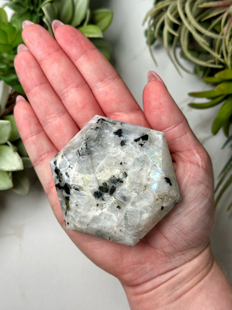 Moonstone Hexagon - #9