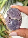 Grape Agate Palmstone - #2