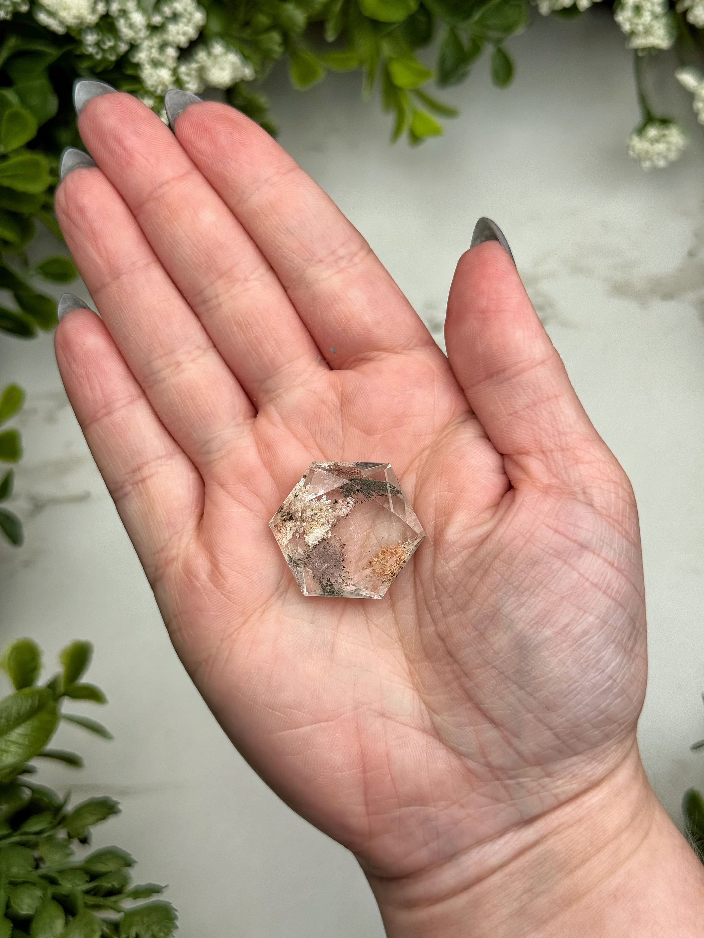 Garden Quartz Hexagon - #19