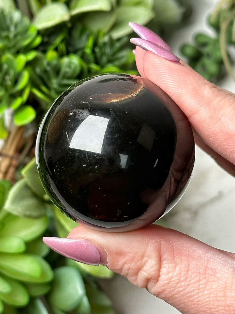 Amber Sphere -#12
