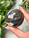 Orca Agate Sphere - #18