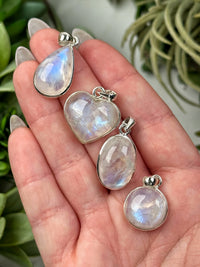 Moonstone Pendants - Crown Chakra - No. 58