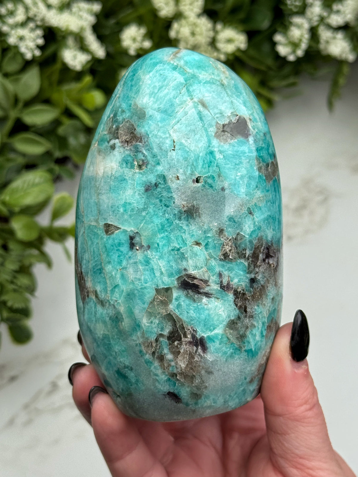 Smoky Amazonite Freeform - #19