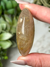 Gold Rutile Palmstone - #4