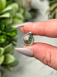 Faceted Herkimer Diamond Pendant - #3