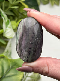 Fluorite with Pyrite Palmstone - #9