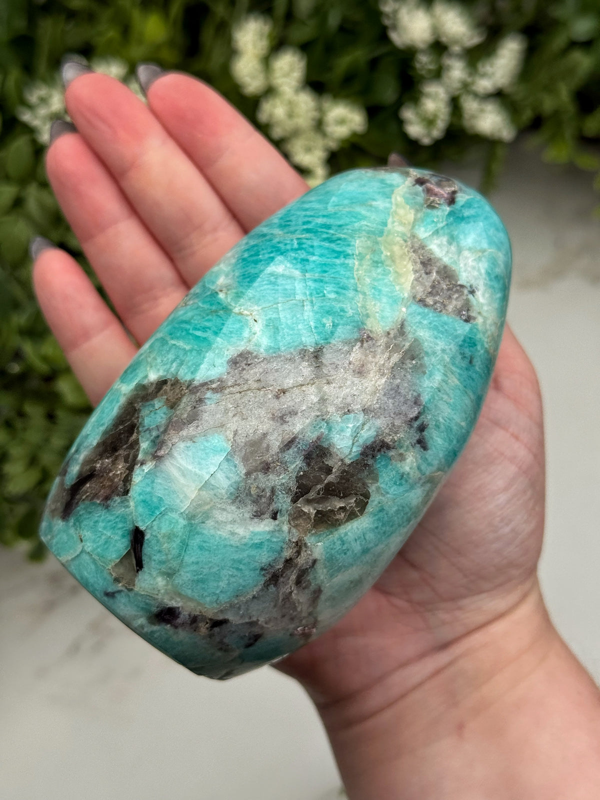 Smoky Amazonite Freeform - #19