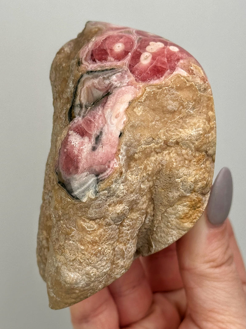 High Quality Rhodochrosite Freeform - #1