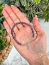 Faceted Iolite Bracelet - #1