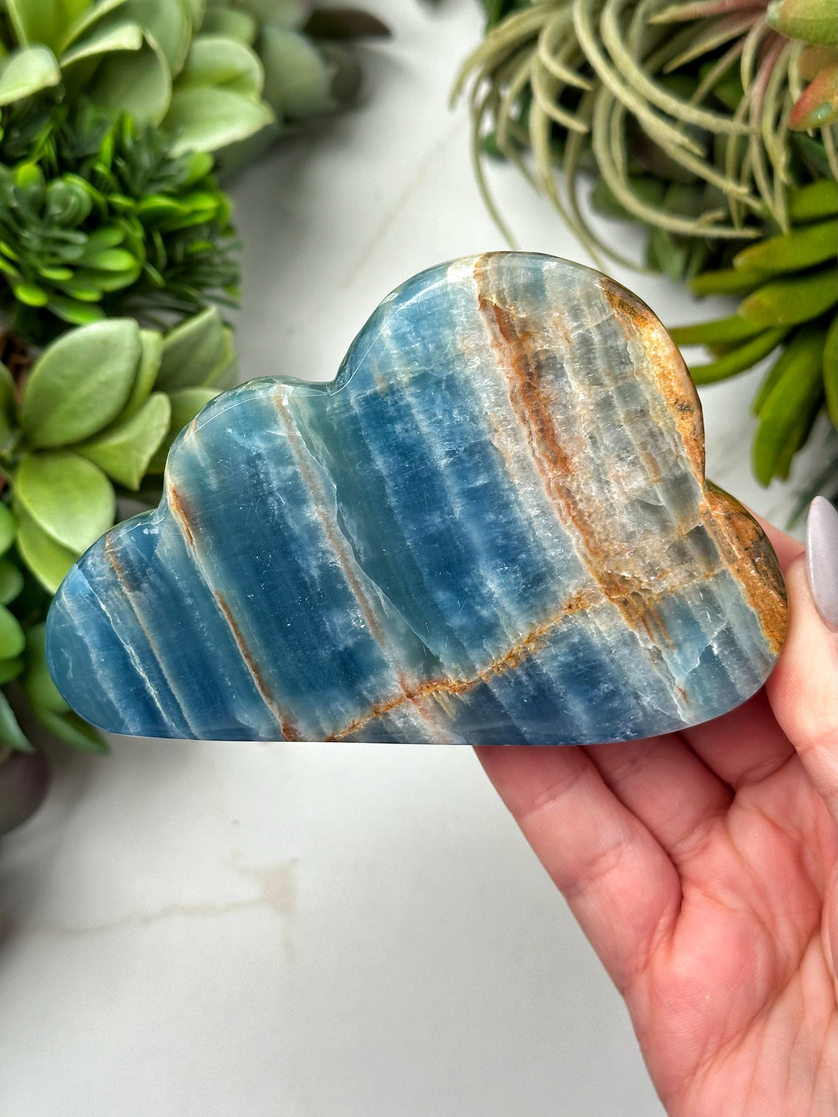 Blue Onyx Cloud - #8