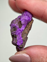 Fibrous Raw Sugilite - #8